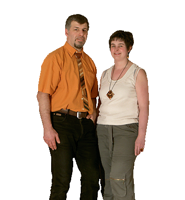 Tischlermeister Rigobert und Ehefrau Andrea Wattenbach